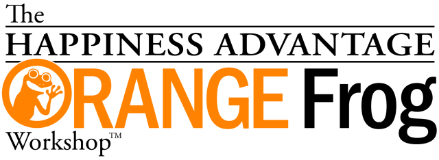 Happiness Advantage - Orange Frog Workshop